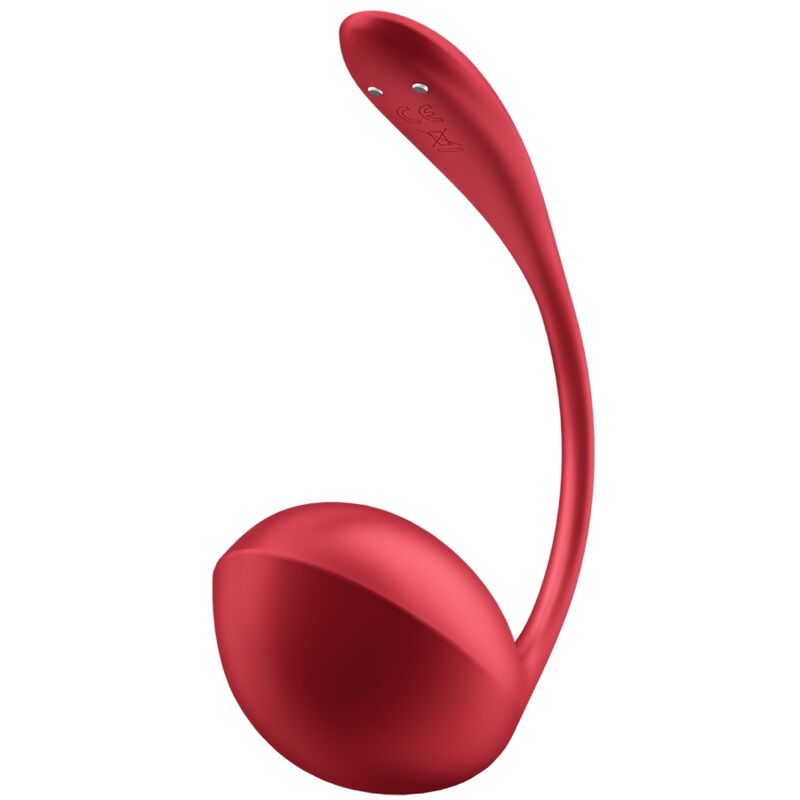 SATISFYER - SHINY PETAL G POINT REMOTE CONTROL STIMULATOR RED FREE APP - NOCTURNA DESIRES