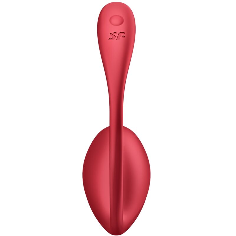 SATISFYER - SHINY PETAL G POINT REMOTE CONTROL STIMULATOR RED FREE APP - NOCTURNA DESIRES
