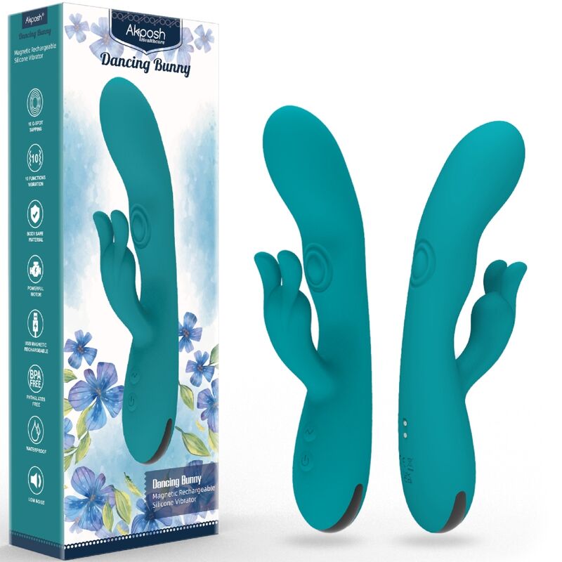 ARMONY - DANCING BUNNY VIBRATOR RABBIT 10 SPEEDS GREEN - NOCTURNA DESIRES