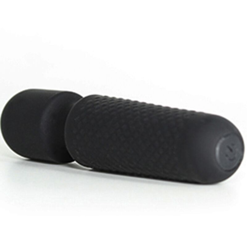 ARMONY - YOUR MAGIC MASSAGER & VIBRATOR RECHARGEABLE 10 VIBRATIONS WAND DOTS BLACK - NOCTURNA DESIRES