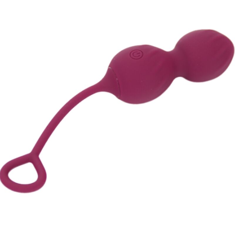 ARMONY - BLOSSOMS VAGINAL DUMBBELL VIBRATION REMOTE CONTROL 10 VIBRATIONS DARK RED - NOCTURNA DESIRES