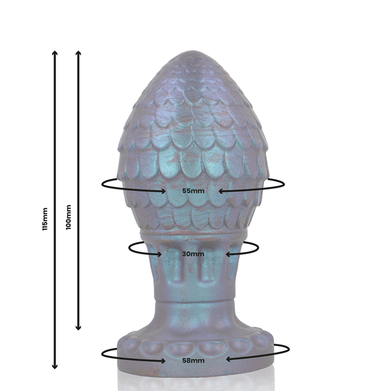 EPIC - VRAKOS DRAGON EGG ANAL PLUG SIZE M - NOCTURNA DESIRES
