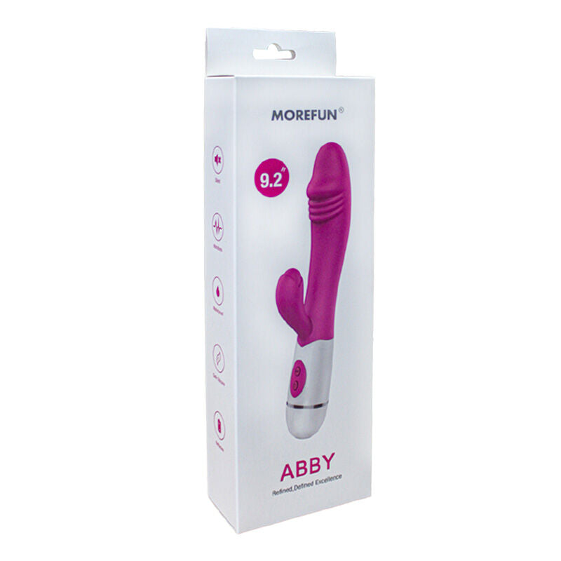 ARMONY - ABBY VIBRATOR & STIMULATOR 16 SPEEDS PINK - NOCTURNA DESIRES
