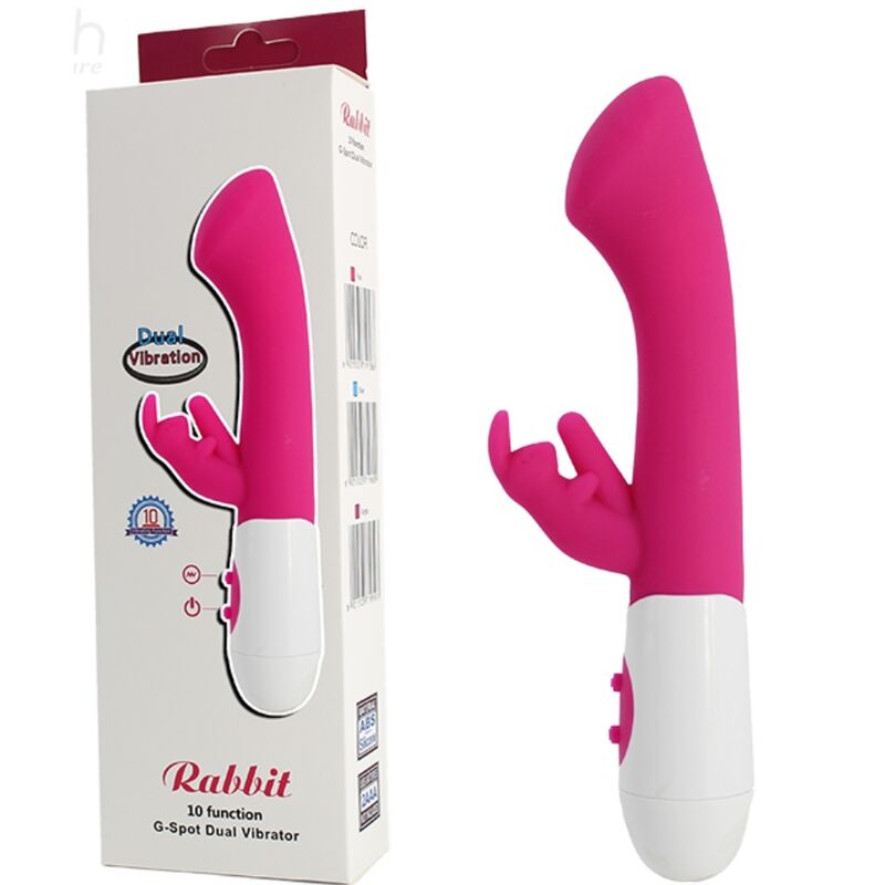 ARMONY - RABBIT VIBRATOR & STIMULATOR G SPOT 10 SPEEDS PINK - NOCTURNA DESIRES