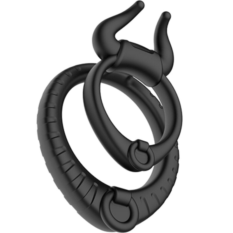 ARMONY - BULL'S PASION RING BLACK - NOCTURNA DESIRES