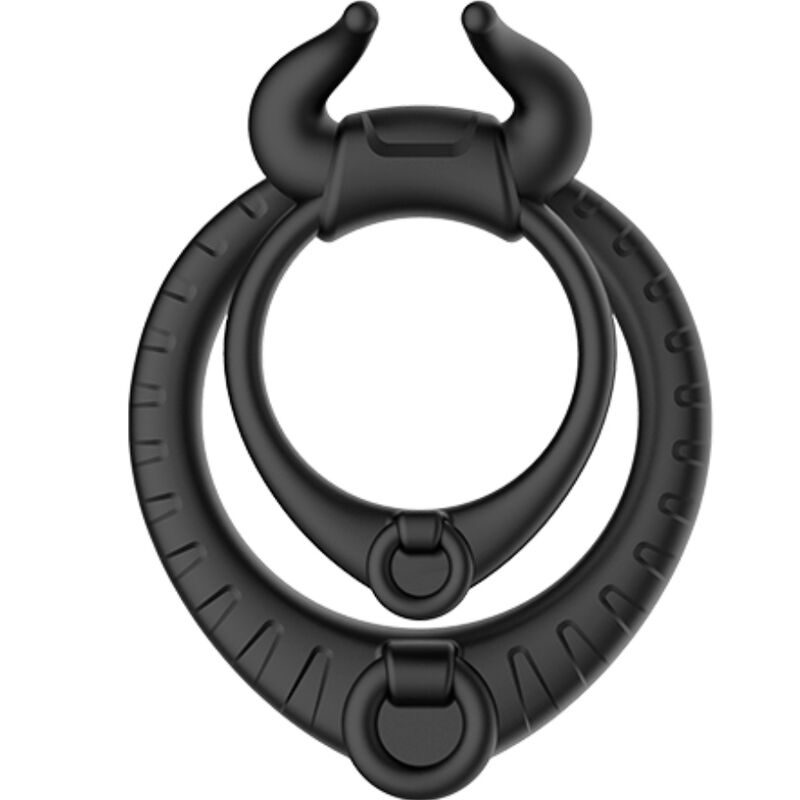 ARMONY - BULL'S PASION RING BLACK - NOCTURNA DESIRES