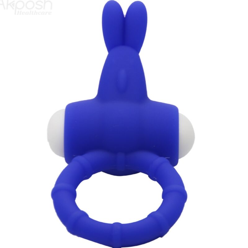 ARMONY - MS BUNNY VIBRATOR RING SILICONE BLUE - NOCTURNA DESIRES