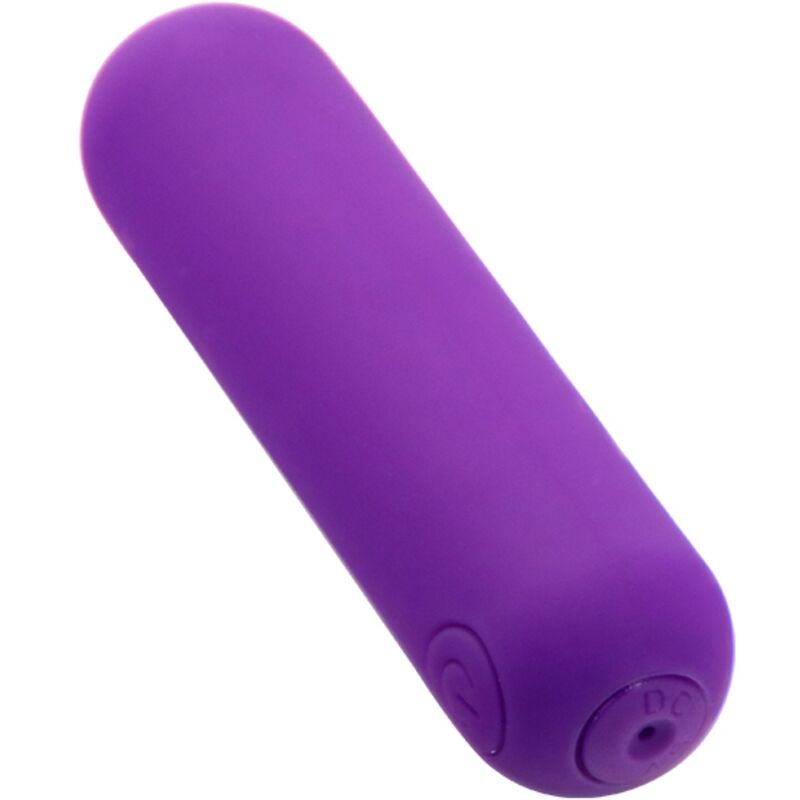 ARMONY - SPLASH HAHA VIBRATOR BULLET SILICONE 10 VIBRATIONS 75 X 19 CM PURPLE - NOCTURNA DESIRES