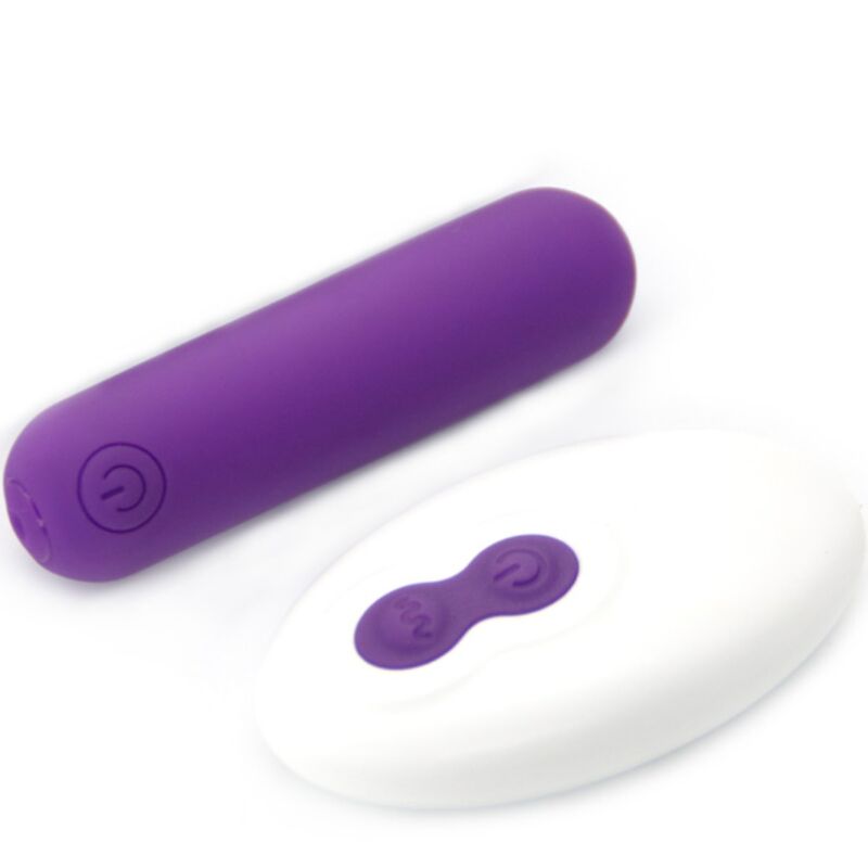ARMONY - SPLASH JOLINE VIBRATOR BULLET SILICONE REMOTE CONTROL 10 VIBRATIONS 6.5 X 1.5 CM PURPLE - NOCTURNA DESIRES