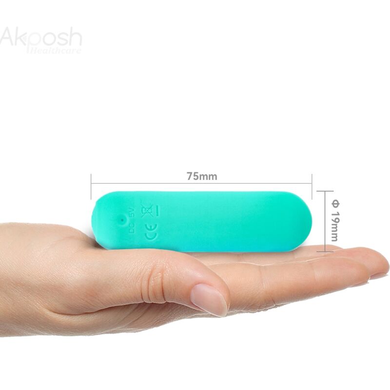 ARMONY - SPLASH JOIE VIBRATOR BULLET SILICONE REMOTE CONTROL 10 VIBRATIONS 75 X 19 CM GREEN - NOCTURNA DESIRES