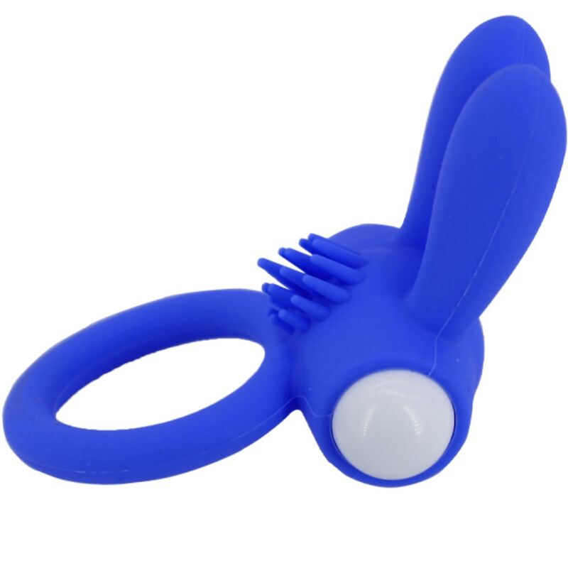 ARMONY - MR BUNNY VIBRATOR RING SILICONE BLUE - NOCTURNA DESIRES
