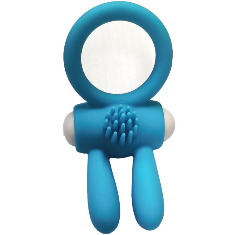 ARMONY - MR BUNNY VIBRATOR RING SILICONE BLACK - NOCTURNA DESIRES