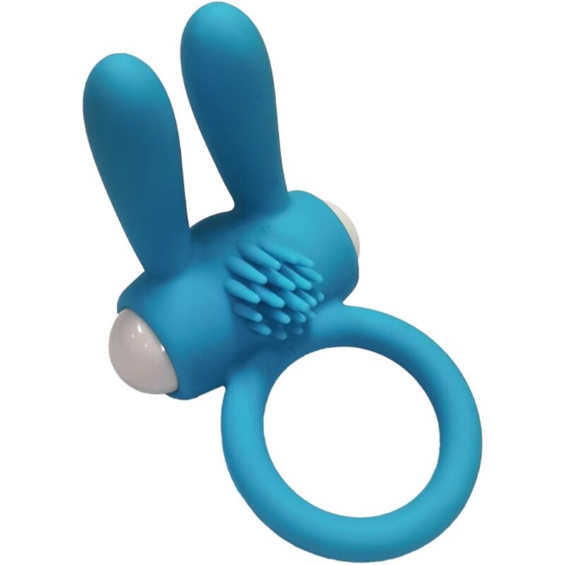 ARMONY - MR BUNNY VIBRATOR RING SILICONE BLACK - NOCTURNA DESIRES