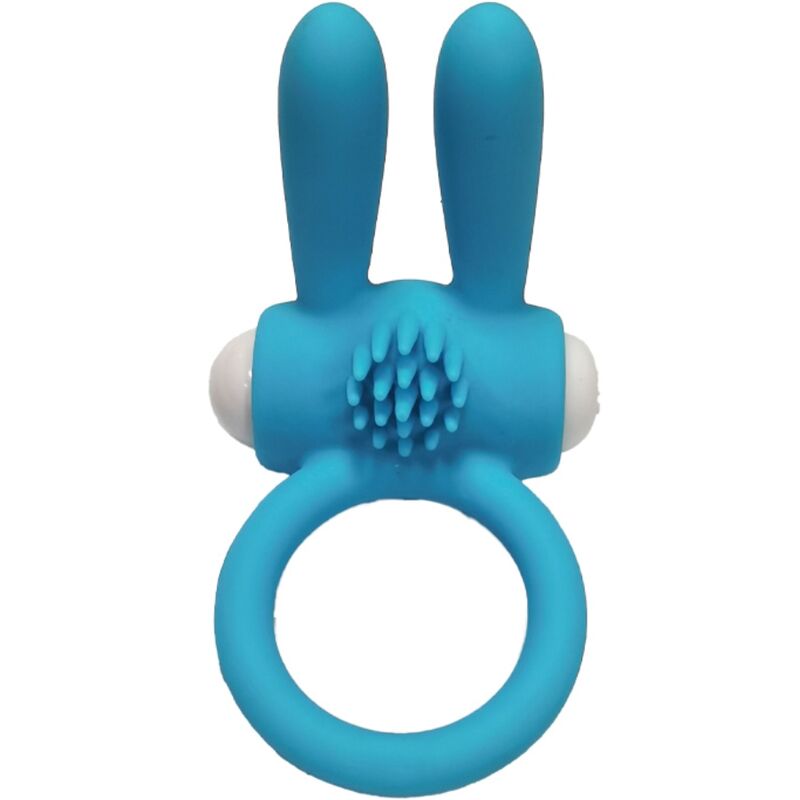 ARMONY - MR BUNNY VIBRATOR RING SILICONE BLACK - NOCTURNA DESIRES