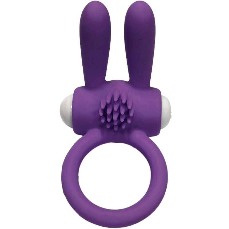 ARMONY - MR BUNNY VIBRATOR RING SILICONE PURPLE - NOCTURNA DESIRES