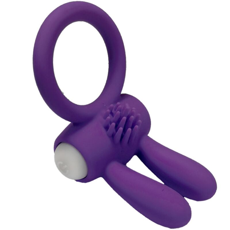 ARMONY - MR BUNNY VIBRATOR RING SILICONE PURPLE - NOCTURNA DESIRES