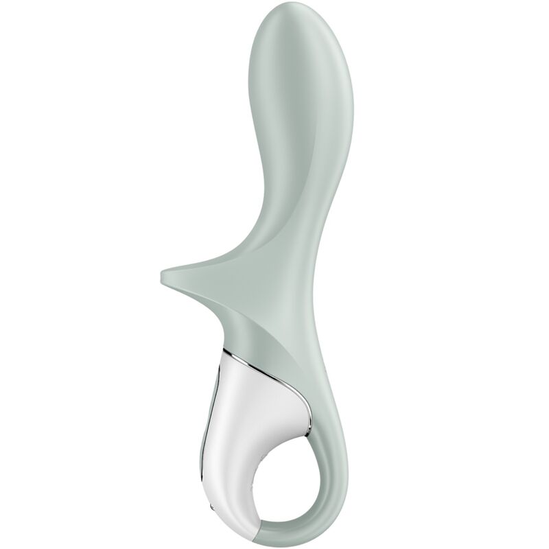 SATISFYER - AIR PUMP BOOTY 3 INFLATABLE ANAL VIBRATOR GREYGREEN - NOCTURNA DESIRES