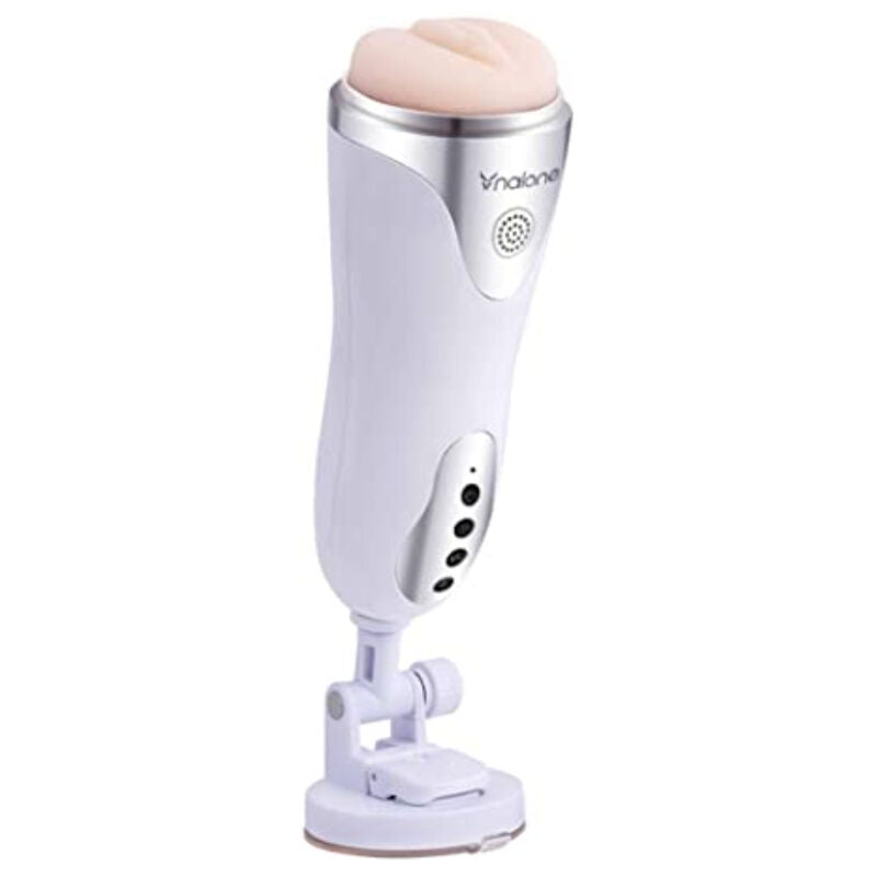 NALONE - MAGICIAN MASTURBATOR WITH VIBRATION WHITE - NOCTURNA DESIRES