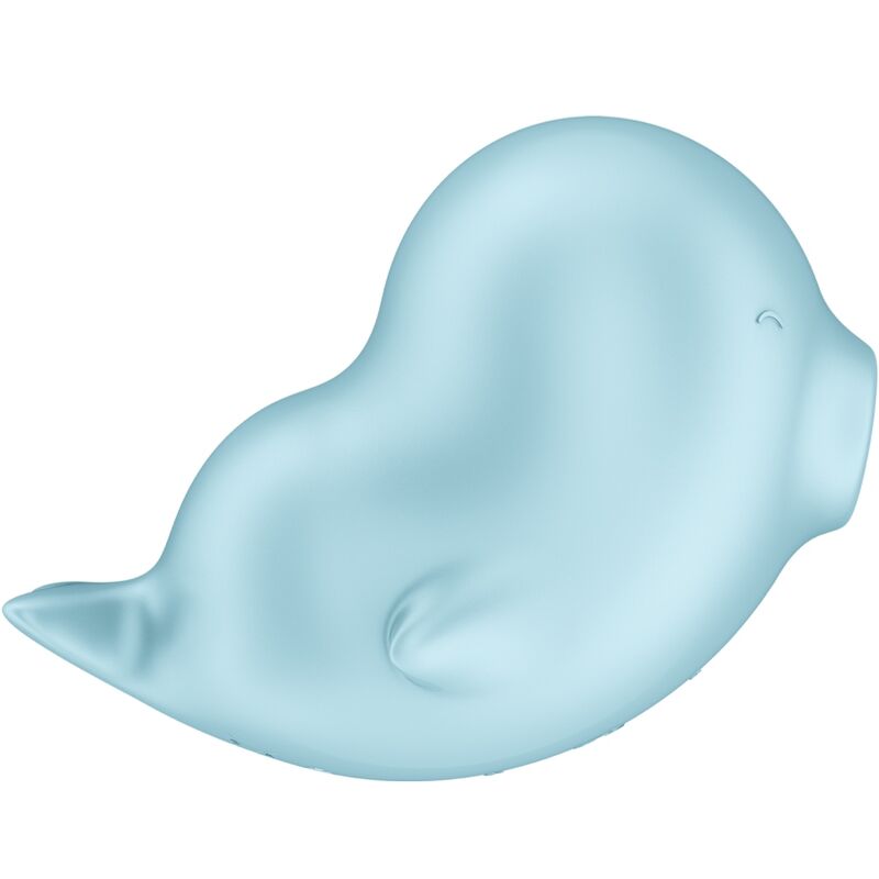 SATISFYER - SASSY SEAL STIMULATOR & VIBRATOR BLUE - NOCTURNA DESIRES