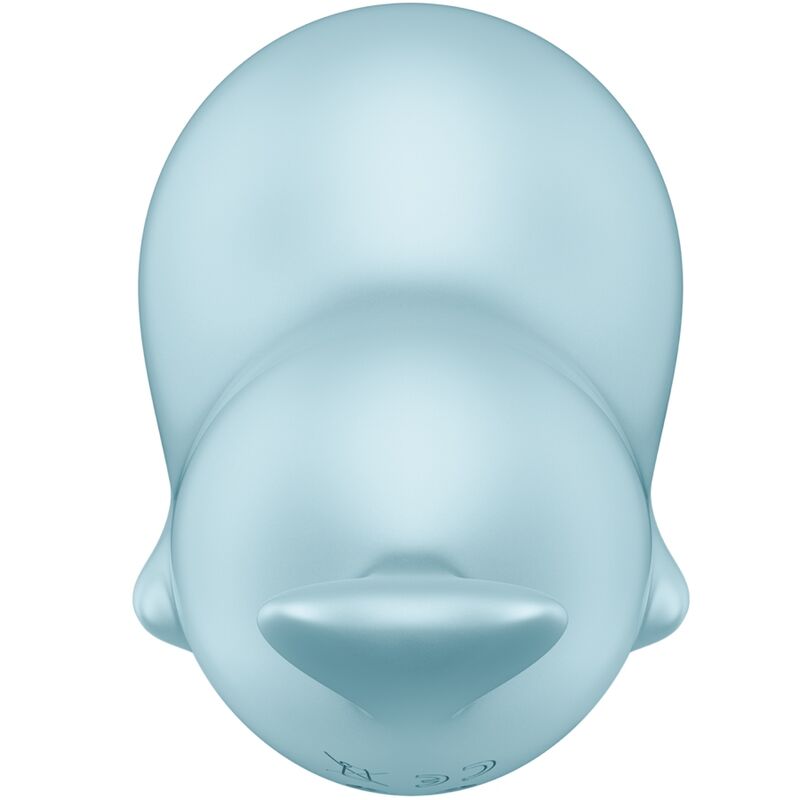 SATISFYER - SASSY SEAL STIMULATOR & VIBRATOR BLUE - NOCTURNA DESIRES
