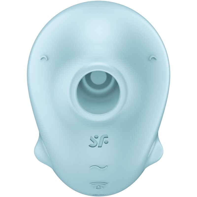 SATISFYER - SASSY SEAL STIMULATOR & VIBRATOR BLUE - NOCTURNA DESIRES