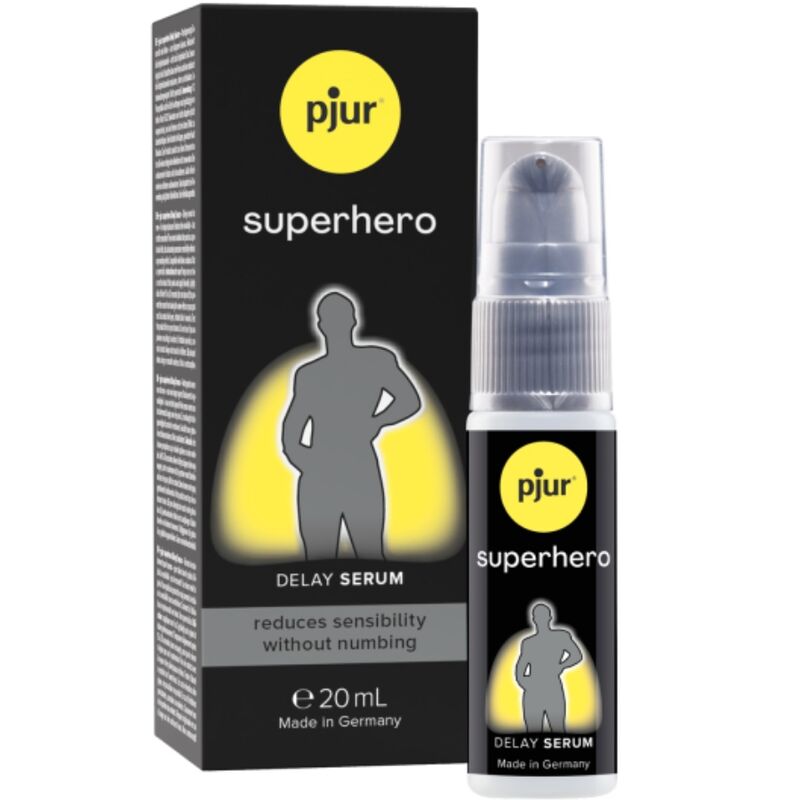 PJUR - SUPERHERO CONCENTRATED RETARDANT SERUM 20 ML PJUR NOCTURNA DESIRES