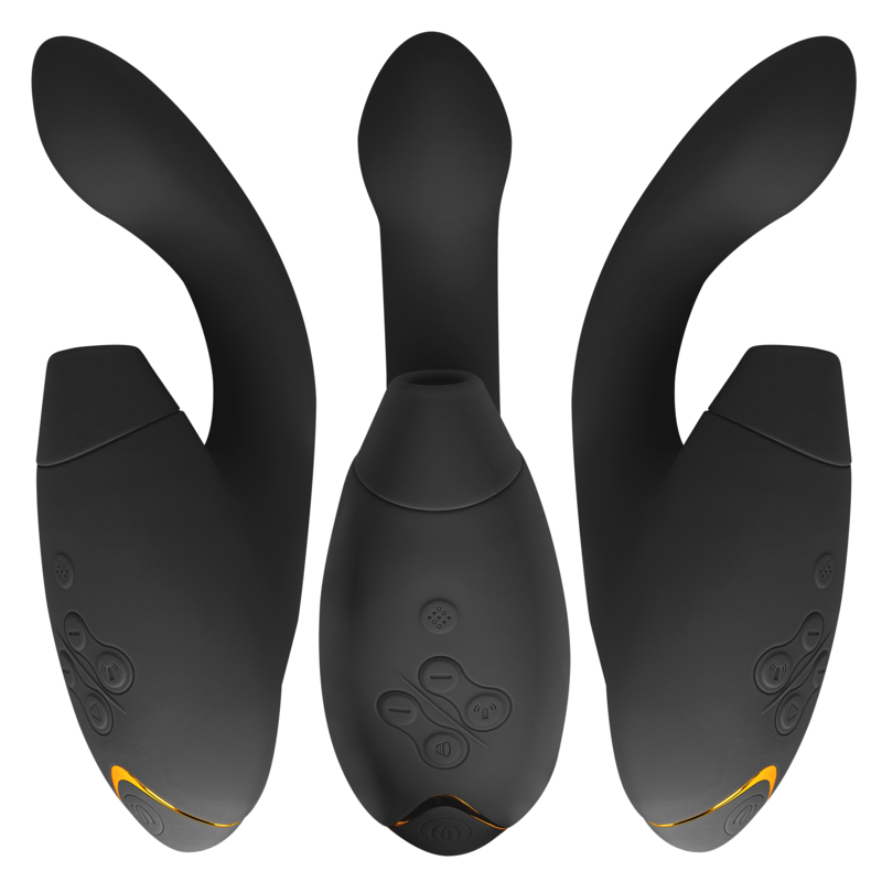 WOMANIZER - DUO 2 STIMULATOR BLACK - NOCTURNA DESIRES