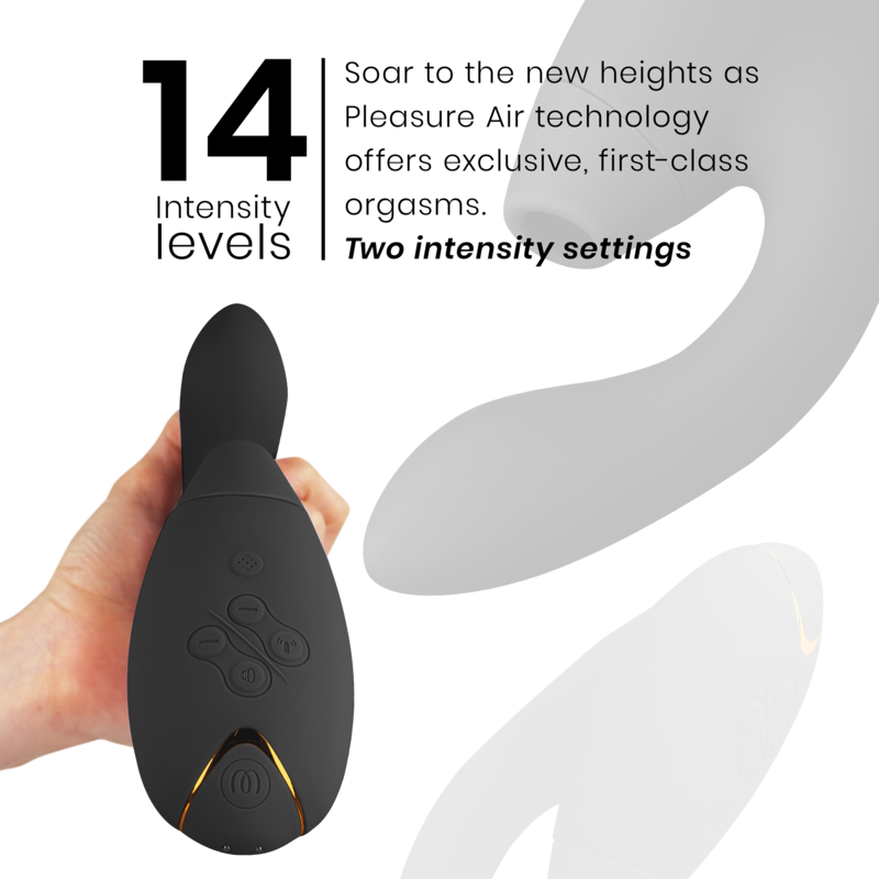 WOMANIZER - DUO 2 STIMULATOR BLACK - NOCTURNA DESIRES