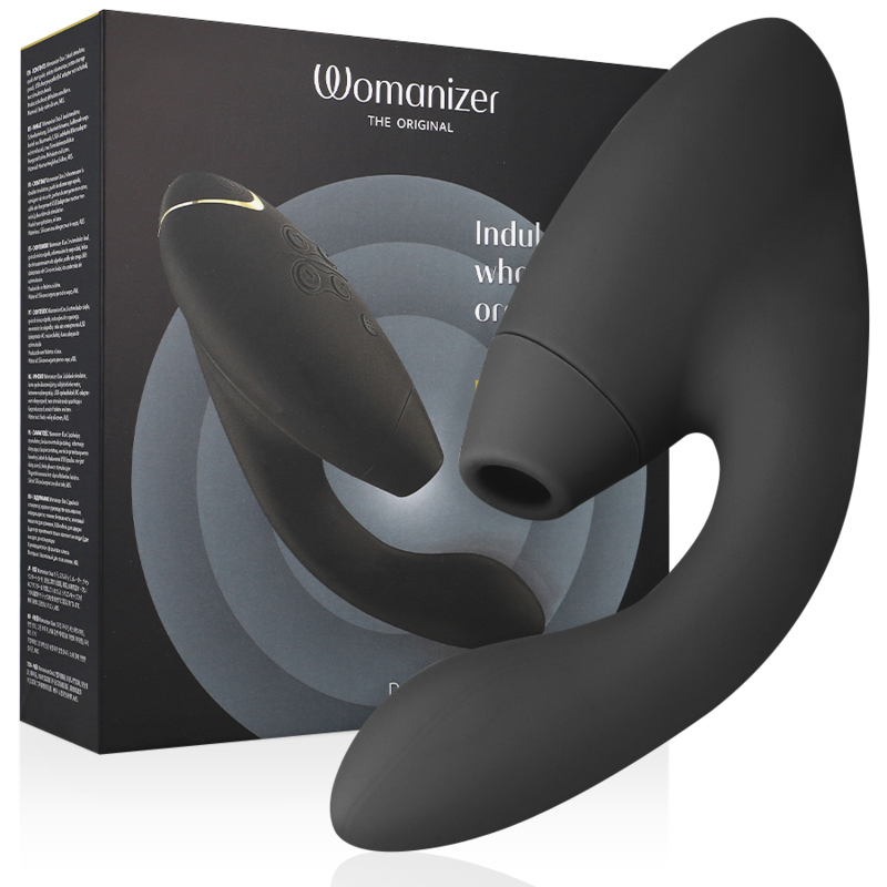 WOMANIZER - DUO 2 STIMULATOR BLACK - NOCTURNA DESIRES