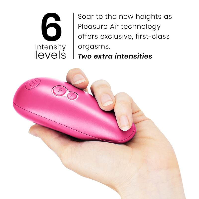 WOMANIZER - STARLET 3 CLITORAL STIMULATOR PINK - NOCTURNA DESIRES