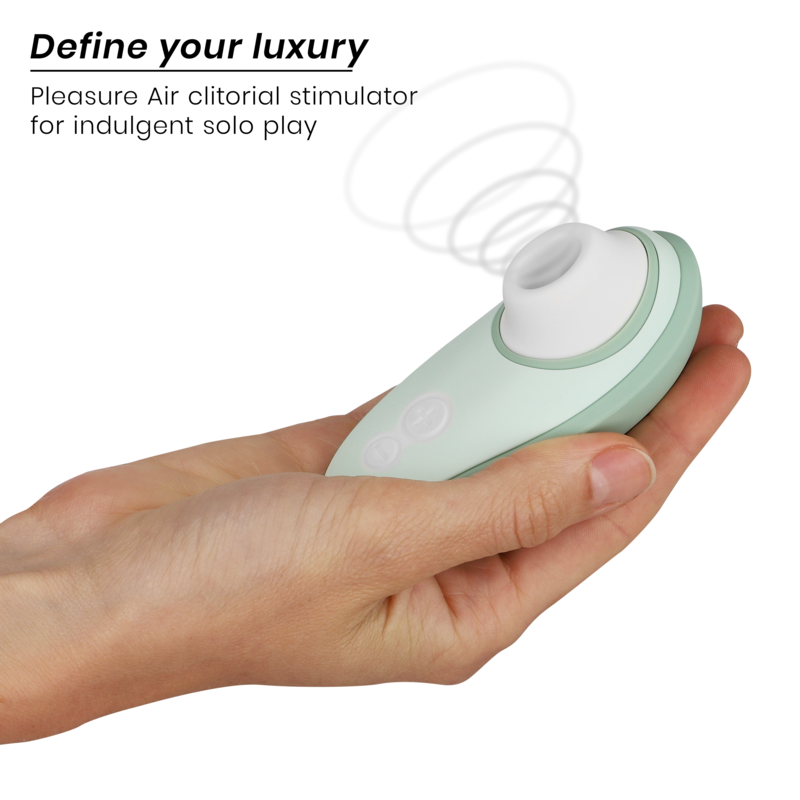 WOMANIZER - LIBERTY 2 CLITORIS STIMULATOR & SUCTION LIGHT GREEN - NOCTURNA DESIRES