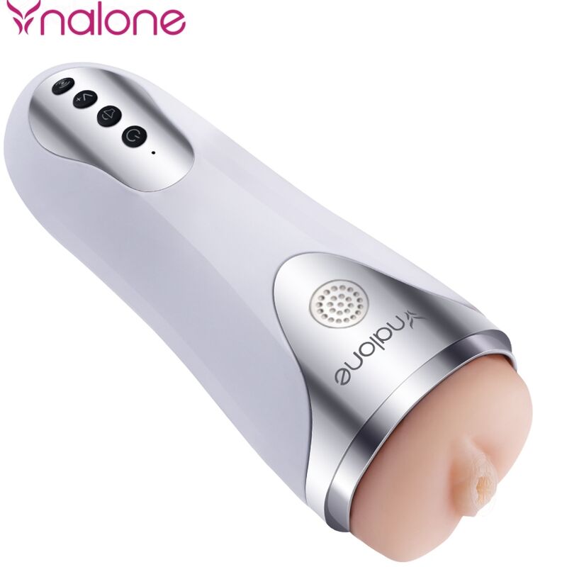 NALONE - MAGICIAN MASTURBATOR WITH VIBRATION WHITE - NOCTURNA DESIRES