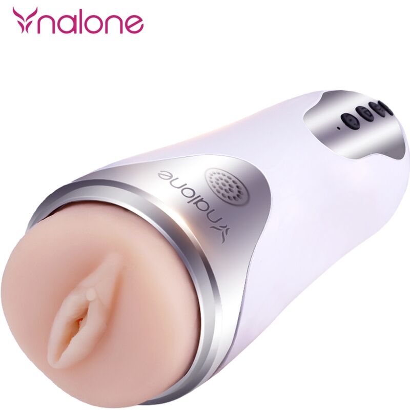 NALONE - MAGICIAN MASTURBATOR WITH VIBRATION WHITE - NOCTURNA DESIRES