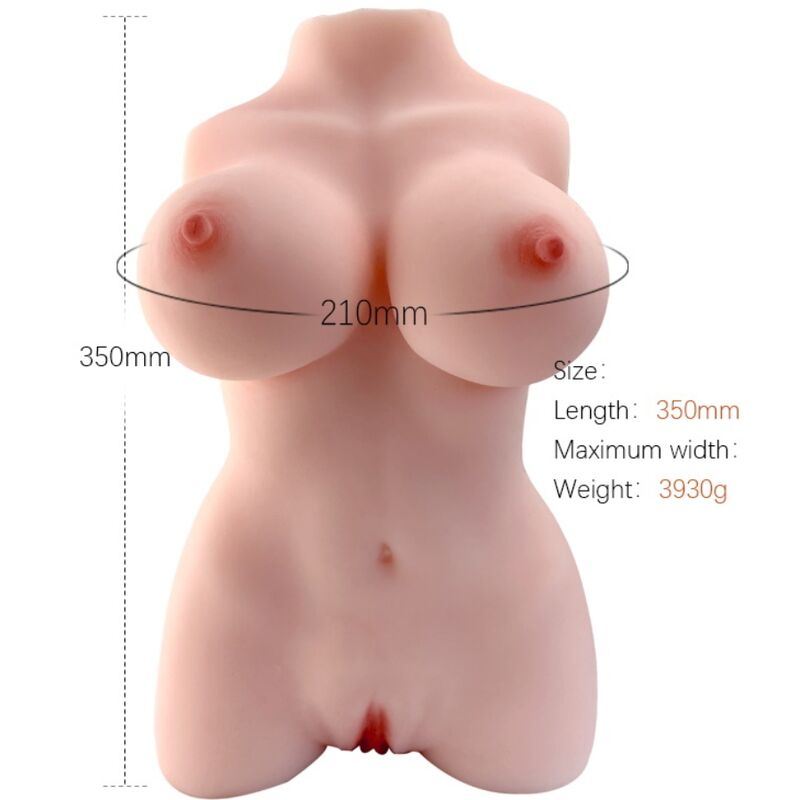 ARMONY - REALISTIC FEMALE TORSO MODEL 3 - NOCTURNA DESIRES