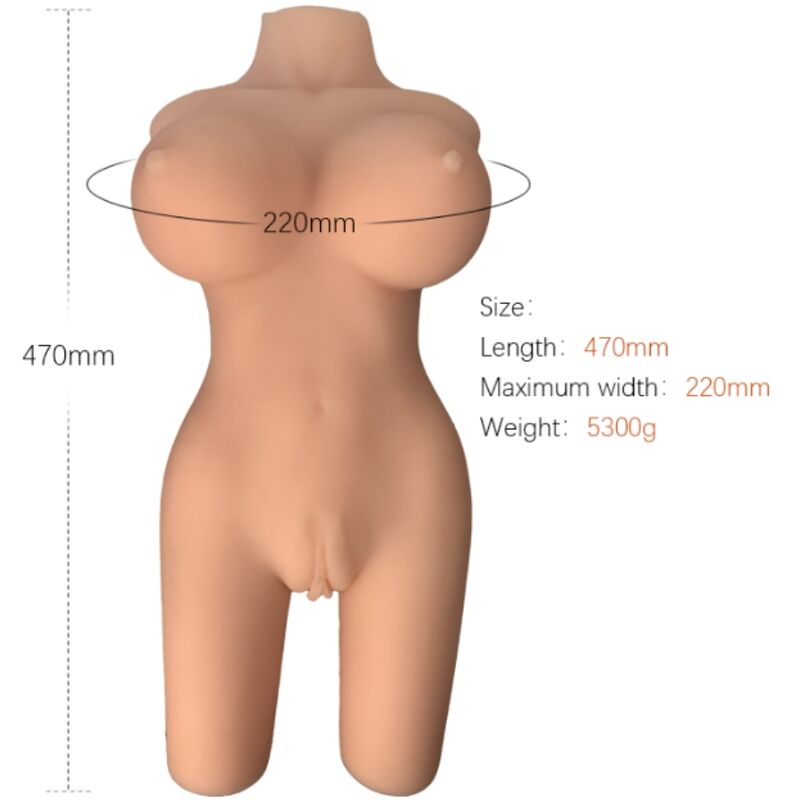ARMONY - REALISTIC FEMALE TORSO MODEL 6 - NOCTURNA DESIRES