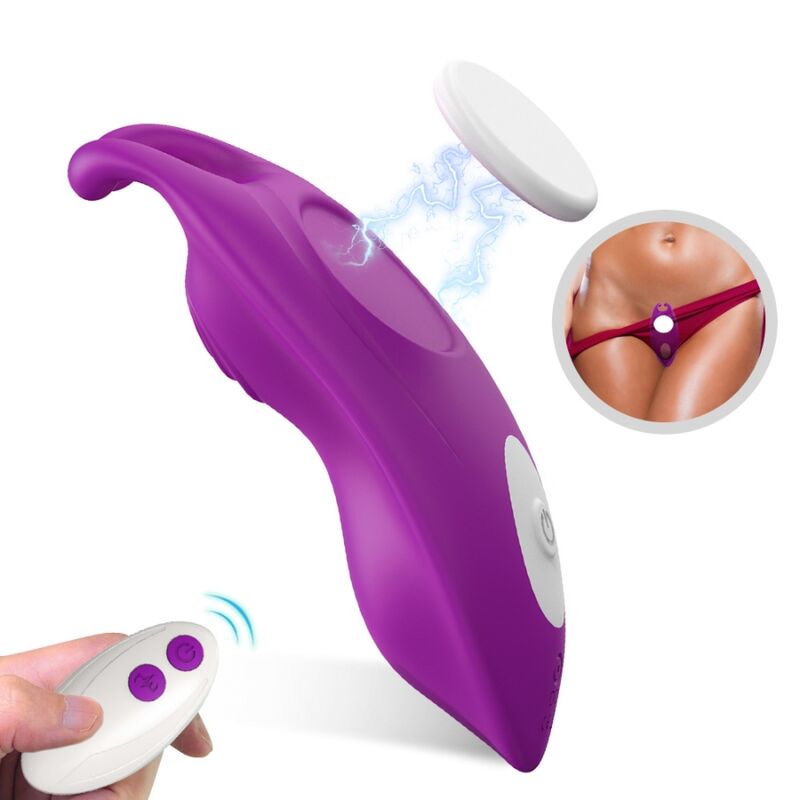 ARMONY - HONEYBEE WEARABLE PANTIES VIBRATOR G-SPOT REMOTE CONTROL PURPLE - NOCTURNA DESIRES