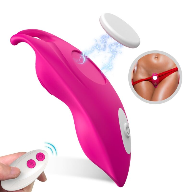 ARMONY - HONEYBEE WEARABLE PANTIES VIBRATOR G-SPOT REMOTE CONTROL FUCHSIA - NOCTURNA DESIRES