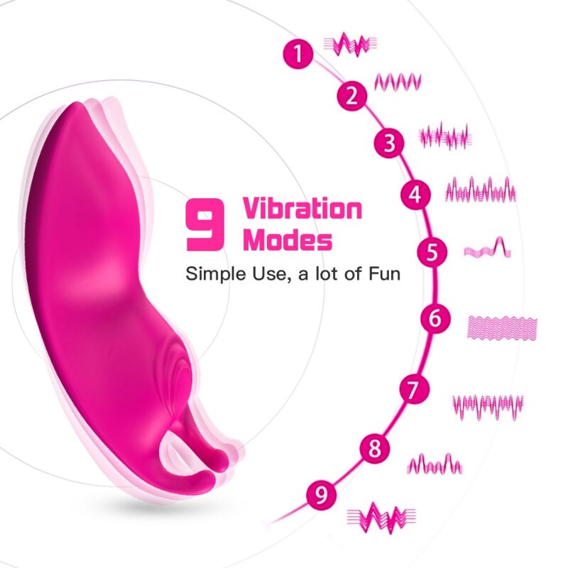 ARMONY - HONEYBEE WEARABLE PANTIES VIBRATOR G-SPOT REMOTE CONTROL FUCHSIA - NOCTURNA DESIRES