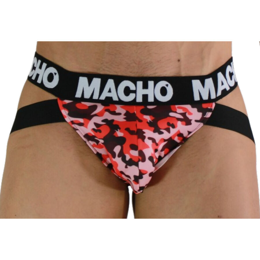 MACHO - MX28MR JOCK MILITARY RED S - NOCTURNA DESIRES