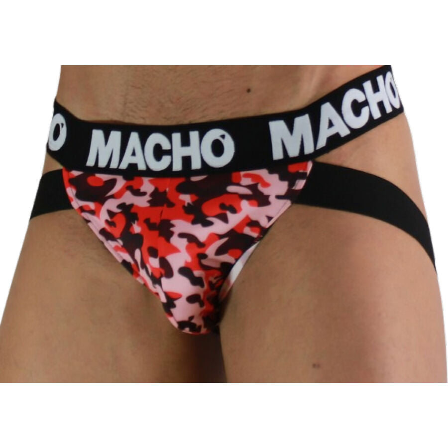 MACHO - MX28MR JOCK MILITARY RED M - NOCTURNA DESIRES