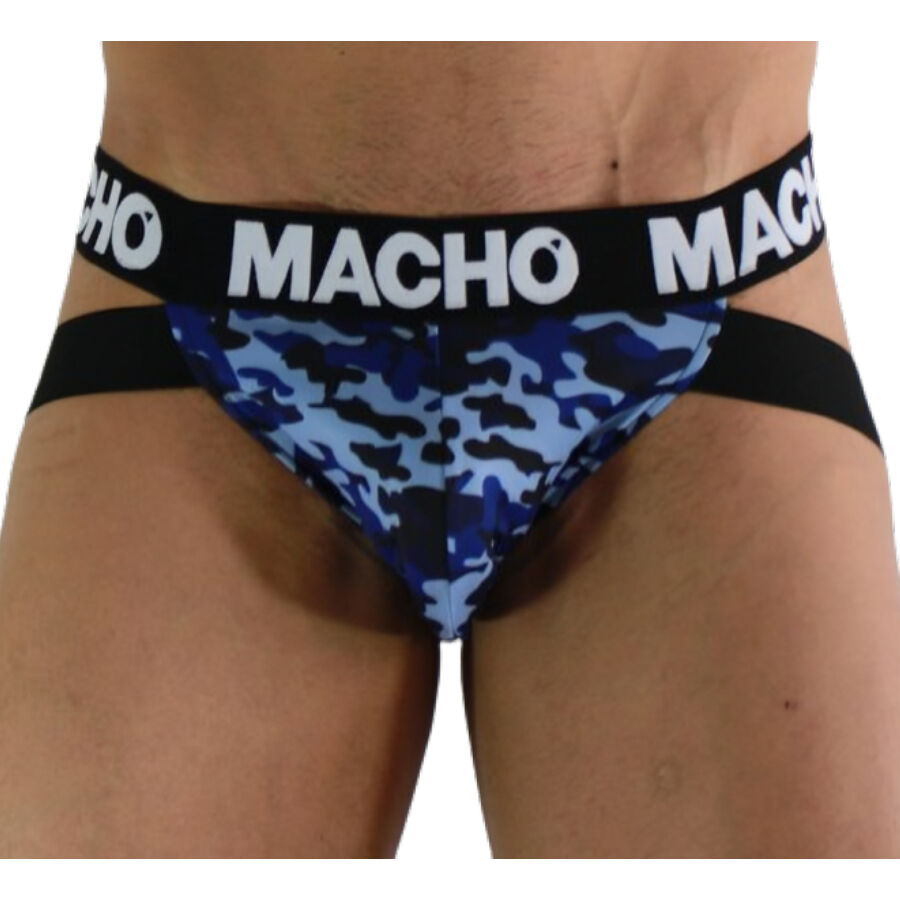 MACHO - MX28MA JOCK MILITARY BLUE S - NOCTURNA DESIRES