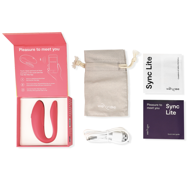 WE-VIBE - SYNC LITE CLITORIS STIMULATOR PINK - NOCTURNA DESIRES