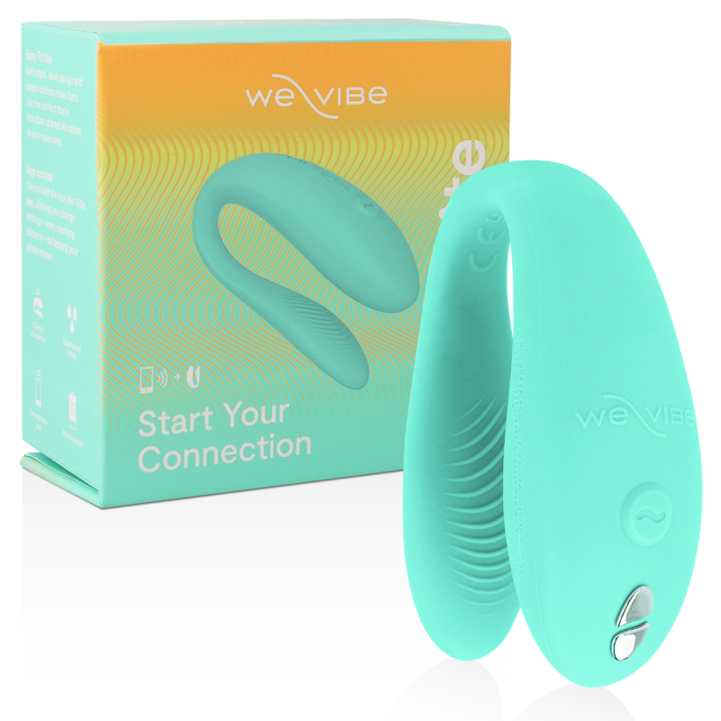 WE-VIBE - SYNC LITE CLITORIS STIMULATOR TURQUOISE - NOCTURNA DESIRES