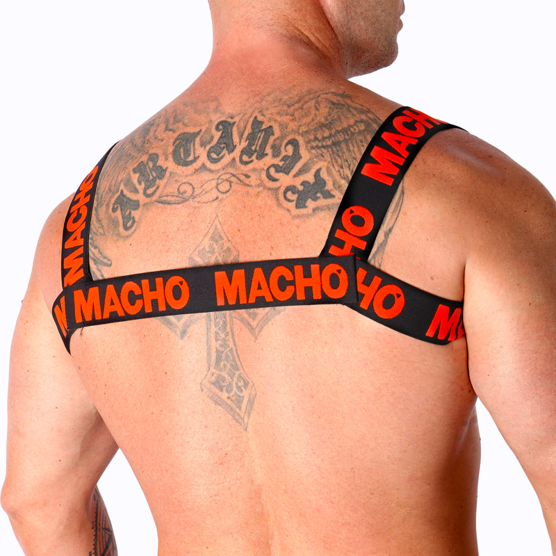 MACHO - DOUBLE RED HARNESS - NOCTURNA DESIRES