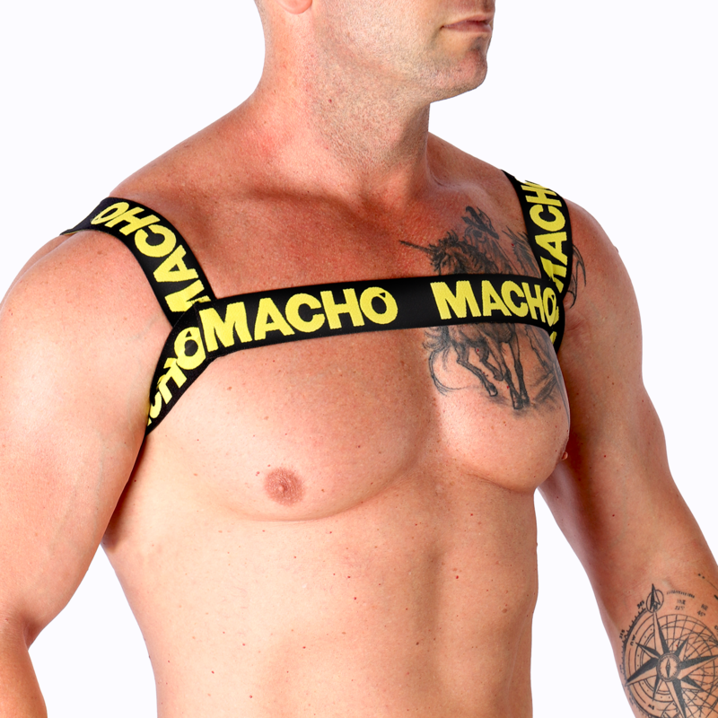 MACHO - DOUBLE YELLOW HARNESS - NOCTURNA DESIRES