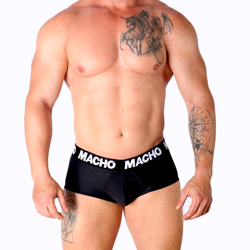 MACHO - MS30NG SLIP BLACK L - NOCTURNA DESIRES