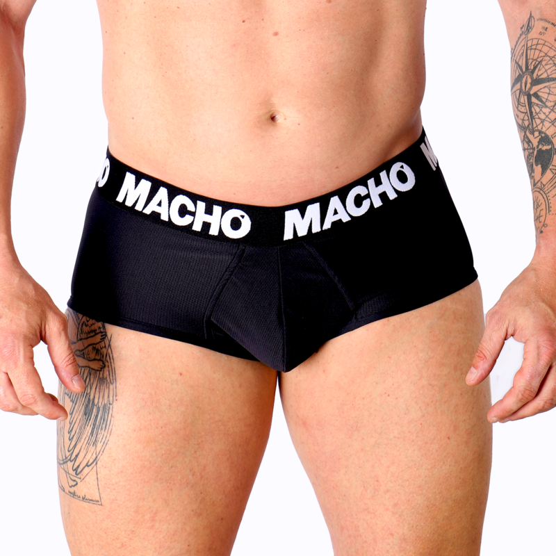 MACHO - MS30NG SLIP BLACK L - NOCTURNA DESIRES