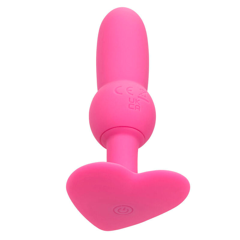 CALEXOTICS - FIRST TIME ANAL PLUG BEADED PROBE 10 VIBRATIONS PINK - NOCTURNA DESIRES
