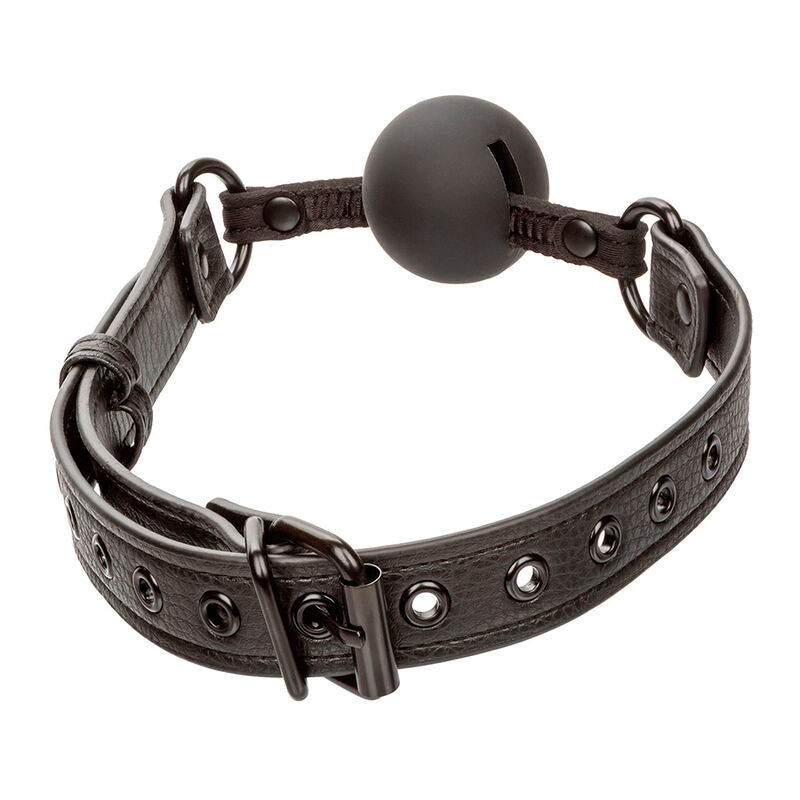 CALEXOTICS - NOCTURNAL BALL GAG SILICONE BLACK - NOCTURNA DESIRES