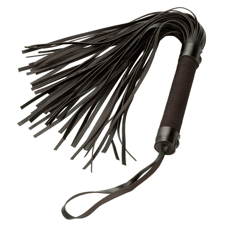 CALEXOTICS - NOCTURNAL FLOGGER LEATHER BLACK - NOCTURNA DESIRES